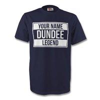 your name dundee legend tee navy kids