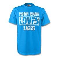 your name loves lazio t shirt sky kids