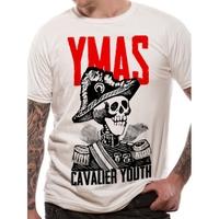 You Me At Six - Cavalier Youth Men\'s Large T-Shirt - White