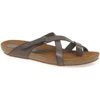 Yokono Ibiza Womens Sandals women\'s Flip flops / Sandals (Shoes) in brown