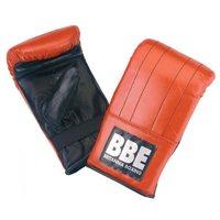 York Boxing Mitt All Leather - Red