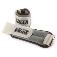 York Fitness - Soft Ankle Wrist weights 1kg