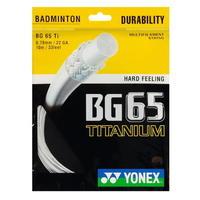 Yonex Badminton String BG65 Titanium Set