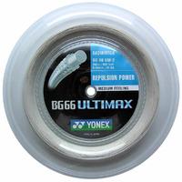 Yonex BG66 Ultimax Badminton String - 200m Reel - White