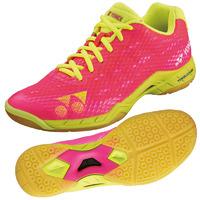 Yonex Power Cushion Aerus Ladies Badminton Shoes - Pink, 5 UK