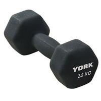 York 2.5kg Neo Hex Dumbbell