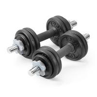 York 15kg Cast Iron Dumbbell Set