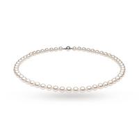 Yoko 18ct White Gold 6.5-7mm Akoya Necklace