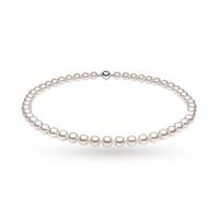 yoko 18ct white gold 75 8mm akoya necklet