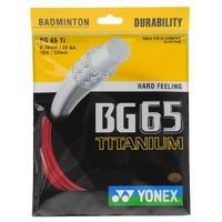 Yonex Badminton String BG65 Titanium Set