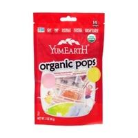 Yum Earth Organic Pops 14 Lolly Bag 85 g (6 x 85g)