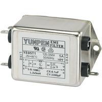 Yunpen YE05T1 Compact 250 Fasten Terminal Filter 2 x 5 mH 250V AC 5A