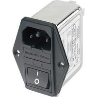 Yunpen YG03T5 Power input module 2 x 0.8 mH 250V AC (50/60 Hz) 3 A