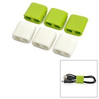 yuanbotong wire clip cable manager 6 pcs