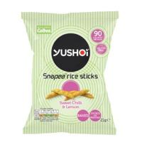 Yushoi Snapea Rice Sticks Sweet Chilli & Lemon 21g - 21 g, Green