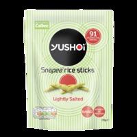 yushoi lightly salted snaps 21g 21g green