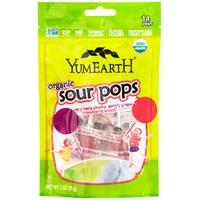 YumEarth Sour Organic Lollipops Assorted Flavours - 14 Pops