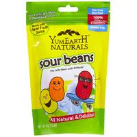 YumEarth Vegan Sour Jelly Beans - 113.4g