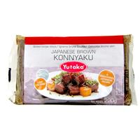 Yutaka Japanese Yam Cake Konnyaku Brown