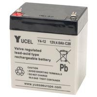 yuasa yucel y4 12 valve regulated sealed lead acid sla battery 12v