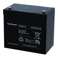 Yuasa Yu-Power YPC55-12 Deep Cycle Cyclic Battery SLA 12V 55Ah