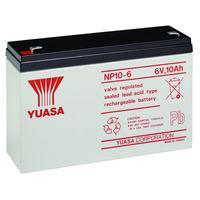 Yuasa NP Series NP10-6 Sealed Valve Regulated Lead-Acid Battery SL...