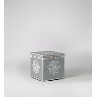 Yulin storage box in soft grey