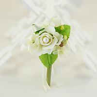 YUXIYING Roses Boutonnieres Wedding Party/ Evening Cotton Silk