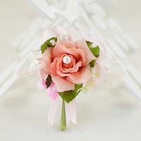 Yuxiying Wedding Flowers Roses Boutonnieres Cotton Silk