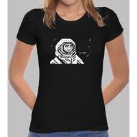 Yuri Gagarin Petscii Shirt - Women