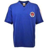 yugoslavia 1974 world cup retro football shirt