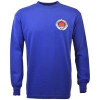 yugoslavia 1974 world cup qualification retro football shirt