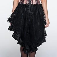 YUIYE Women Spring Summer Sexy Elegant Black Lace Sexy Lingerie Corset Dress Plus Size