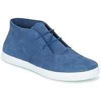 Yurban GIVATE men\'s Shoes (High-top Trainers) in blue