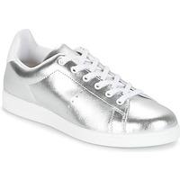 Yurban EXIVILE women\'s Shoes (Trainers) in Silver