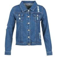 yurban ejinile womens denim jacket in blue