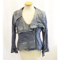 Yulin - Silver Asymmetric Blouse & Shell Top