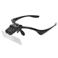 YuanBoTong Creative Glasses Style Head Magnifier with 5 Different Multiple Lens