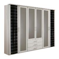 Yvonne 6 Door 3 Drawer Wardrobe