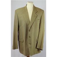 yves saint laurent mens single breasted check jacket 48 chest yves sai ...
