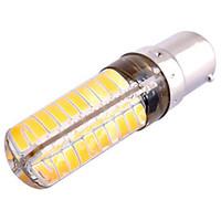 YWXLight BA15D Dimmable12W 80 SMD 5730 1200 LM Warm White / Cool White Decorative Bi-pin Lights AC 110-130 V