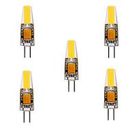 YWXLight 5Pcs G4 GZ4 MR11 MR16 GU5.3 4W Sapphire LED 460LM Warm White/Cool White Waterproof LED DC/AC12-24V