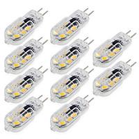 YWXLight 3W G4 LED Lights 12 SMD 2835 280-320lm Warm/Natural/Cool White AC 220-240/DC 12V 10pcs