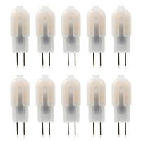 YWXLIGHT 10pcs G4 4W 142835SMD 300-360LM Warm/Cool White T DC 10-12V/AC 220-240V