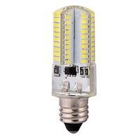 YWXLIGHT Dimmable E11 6W 80x3014SMD 600LM 2800-3200K/6000-6500K Warm White/Cool White Light LED Corn Bulb (AC 110-130V)
