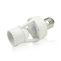 YWXLight Induction lamp base E27 LED lamp Holder Converter Infrared Motion Sensor Bulb Socket Base PIR Induction
