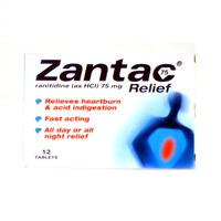 Zantac Relief 75mg 12 Tablets