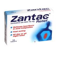 Zantac 75 Relief Tablets (12)