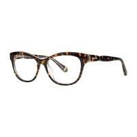 Zac Posen Eyeglasses ESTORAH Tan Tortoise