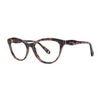 zac posen eyeglasses ekland blush tortoise